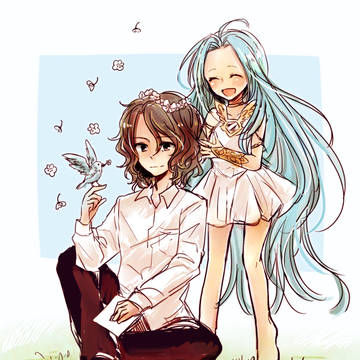 ルリアちゃんとジークフリートさん