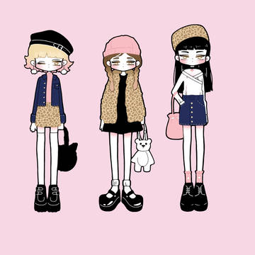 ファッションイラスト#1