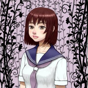 セーラーの女の子