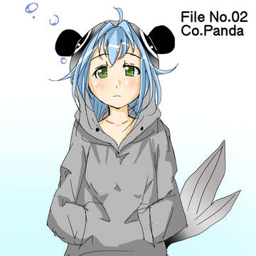 コリドラス・パンダを擬人化してみた
