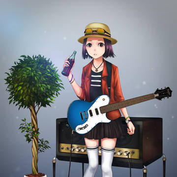 guitar girl