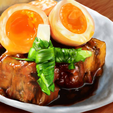 半熟&角煮