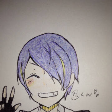 流星隊の忍くん描いたよ💕