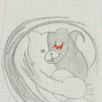 モノクマを書いてみた