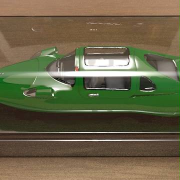ロケット三輪車の1/32スケール?ミニカー