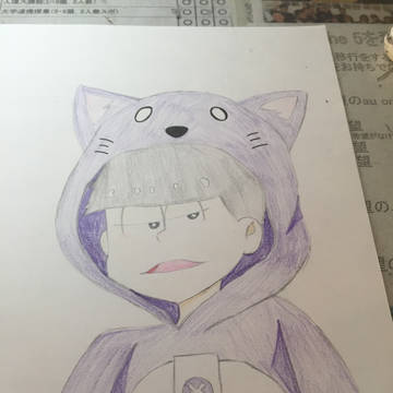 猫パジャマ一松
