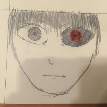 描いてみたカネキ君(初めて)