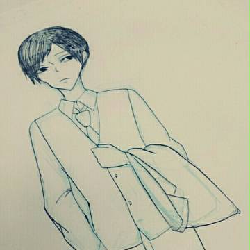 落書きの辻くん