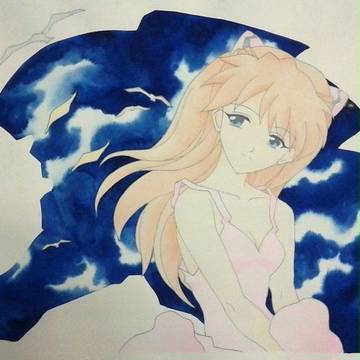 【模写】エヴァンゲリオン・アスカ