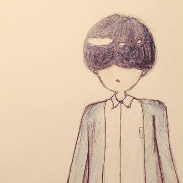 マッシュ男子 落書き
