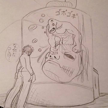 シャーペンで1発描きに挑戦!!