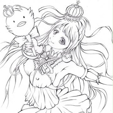 ラブライブ　南ことり　鉛筆
