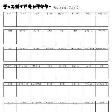【ディスガイア】見ないで描けるかな