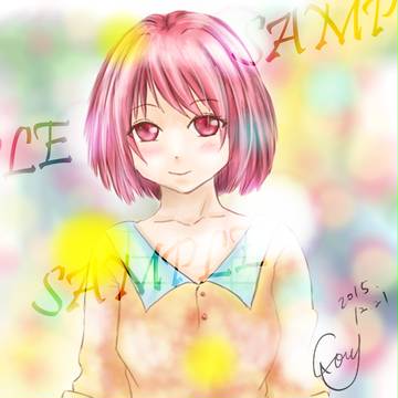 落書き　女性