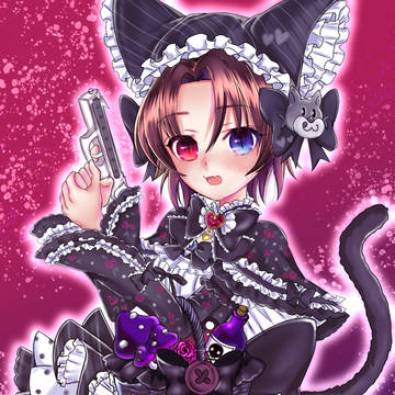 ねこみみ黒ずきん
