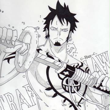 Trafalgar Law body calendar