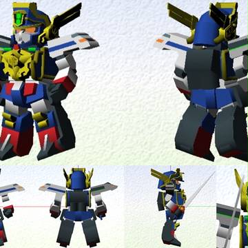 ラクガキ王国2でマイトガイン