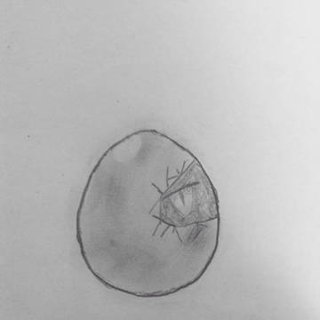 何となく描いたたまご