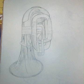 【チューバ】わしの画力はこんなもの【描いた】