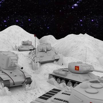 雪原の進軍