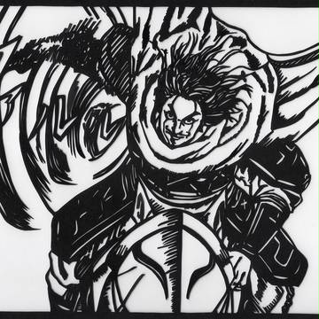 【切り絵】キングダム　騰