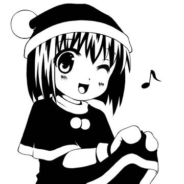 クリスマスらくがき