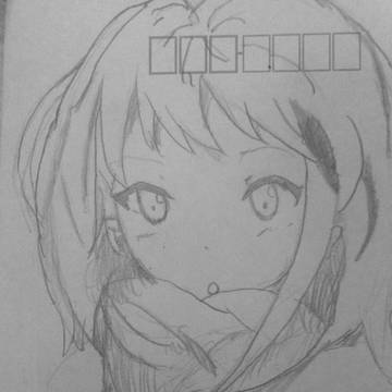 鉛筆 オリジナル 女の子