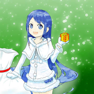 白サンタ五月雨ちゃん
