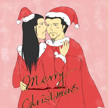 クリスマス魚水