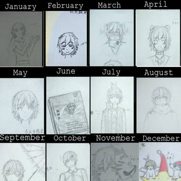 【絵下手注意】2015進化録(誤)