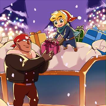 大地の汽笛クリスマスLOG