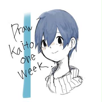 最初にリプきたキャラを一週間描き続けて画力向上するか試す