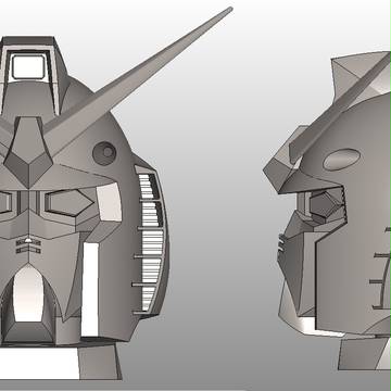 3D-CADでガンダム描いて三田