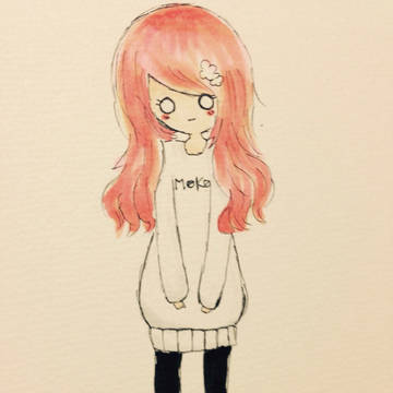 白ニット