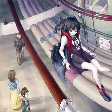 吸血鬼少女の残念な寝起き