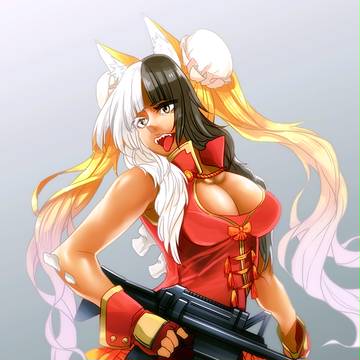 フォロワーさんの好きな要素詰め込んだ創作女子を描く