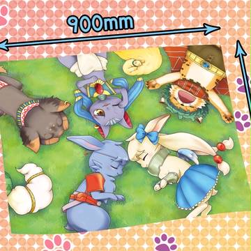 【同人】C89新グッズ/ケモ神様もふもふブランケット(追記)
