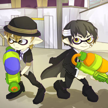 双黒×スプラトゥーン！