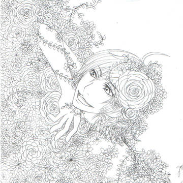 大人の塗り絵みたいなペダルらくがき