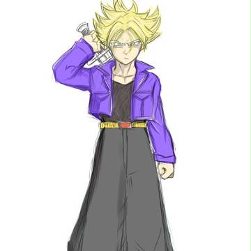 トランクス描いてみた
