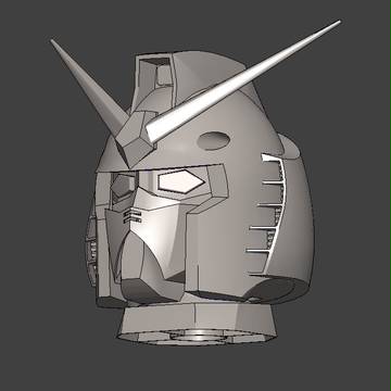 3D-CADでガンダム描いて三田。II あ、いい線しとらん編
