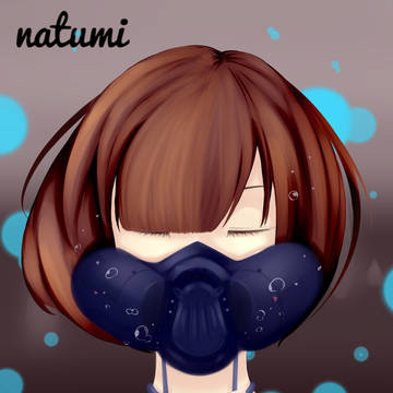 水の中で