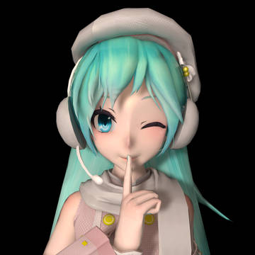 「C4D」Miku-Powder