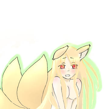 九尾の女の子