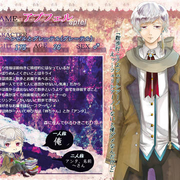 【あなおと2】アプフェル【キャラシ】