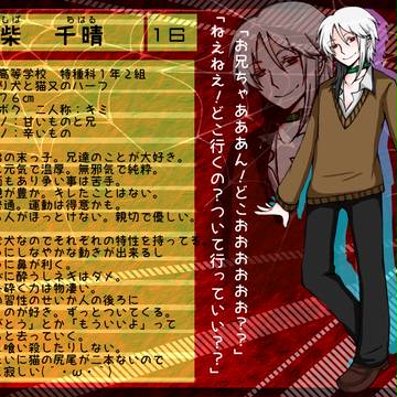 【怪学園】猫柴 千晴【キャラシ】