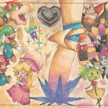 紙マリオまとめ（ほぼスペマリ）