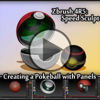 Speed Sculpt (3D): Pokeball