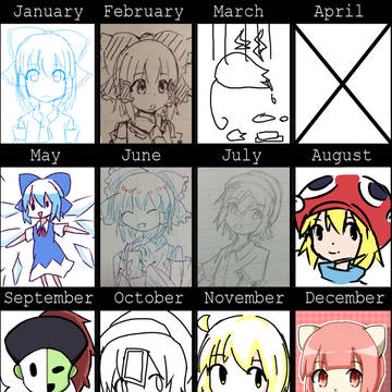 2015年絵師進化録