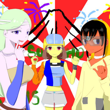 【宇宙機擬人化】お年賀